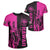 Polynesian Pride Tee Hawaii King Polynesian T shirt Lawla Style Pink - Polynesian Pride
