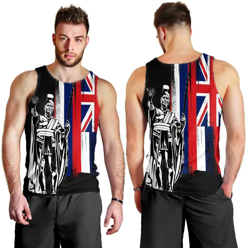 Polynesian Pride Clothing - Hawaiian - Hawaii King Flag Tank Top - Polynesian Pride
