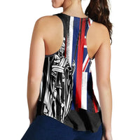 Polynesian Pride Clothing - Hawaiian - Hawaii King Flag Racerback Tank - Polynesian Pride