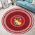 Polynesian Pride Home Set - Tonga Red Round Carpet - Polynesian Pride