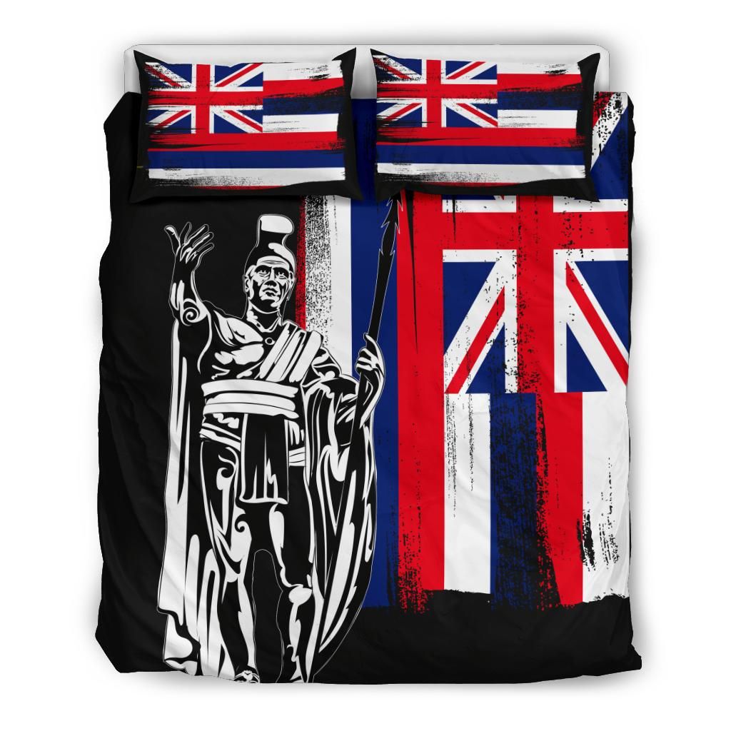 Polynesian Pride Home Set - Hawaii King Flag Bedding Set - Polynesian Pride