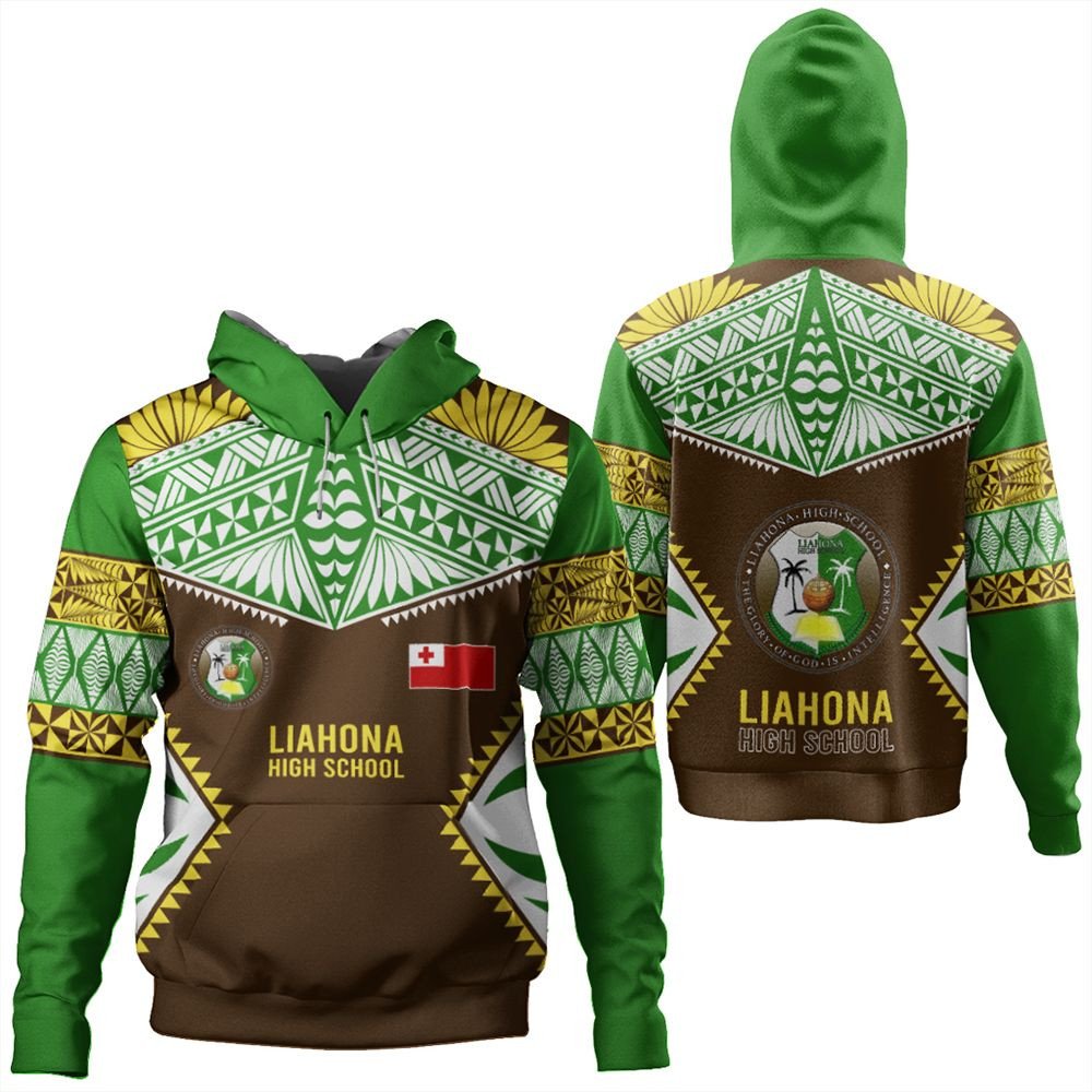Polynesian Pride Hoodie Tonga Hoodie Tonga Liahona High School Hoodie - Polynesian Pride