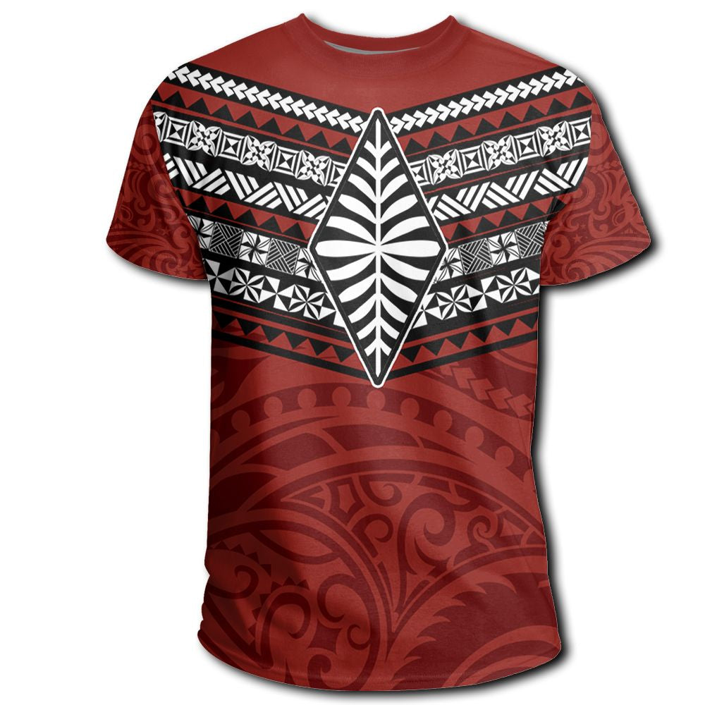 Polynesian Pride Tonga T Shirt Pattern Ngatu Tonga T Shirt - Polynesian Pride