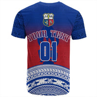 Polynesian Pride (Personalized) Fijian T Shirt Fiji Marist Brothers School T Shirt - Polynesian Pride