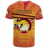 Polynesian Pride T Shirt Port Moresby Vipers T Shirt Flag Tapa Pattern Stronic Style - Polynesian Pride