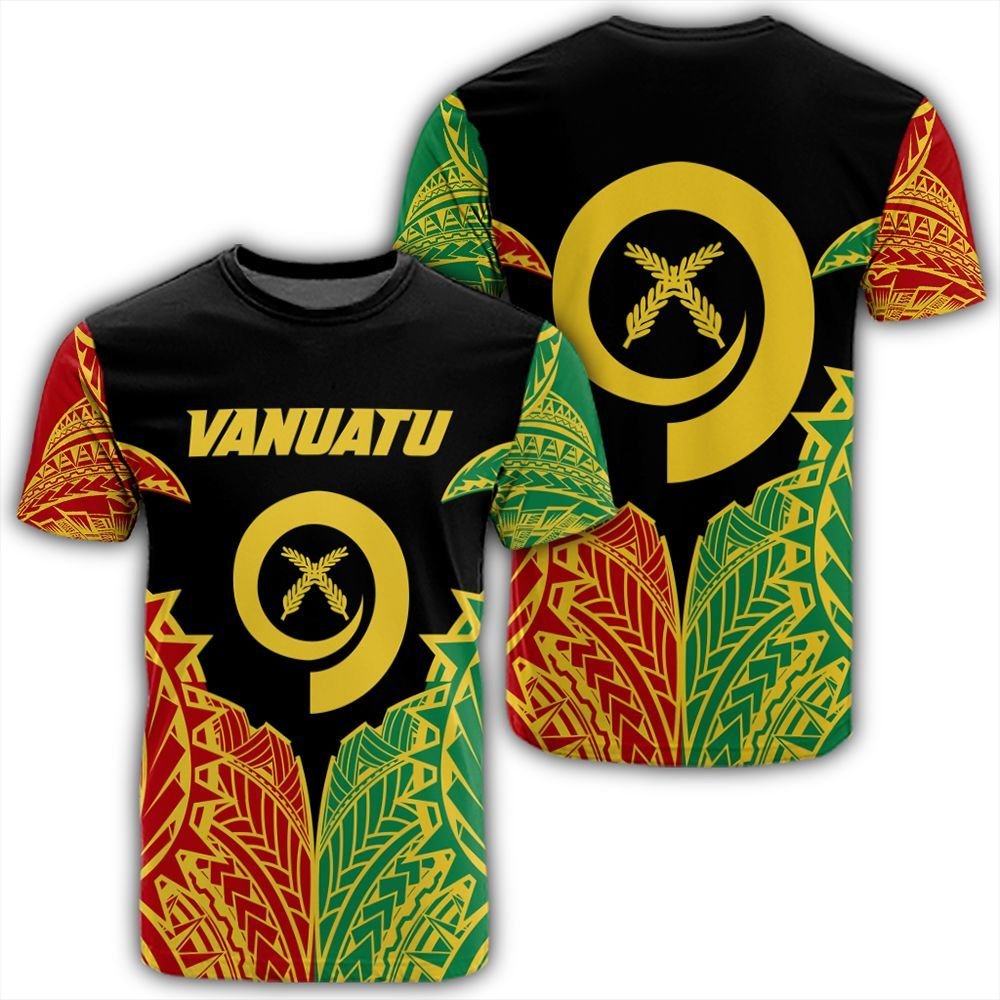 Polynesian Pride Vanuatu T Shirt Vanuatu Rising Style T Shirt - Polynesian Pride