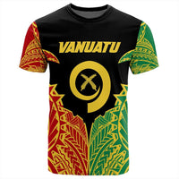 Polynesian Pride Vanuatu T Shirt Vanuatu Rising Style T Shirt Unisex Black - Polynesian Pride