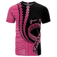 Polynesian Pride (Custom) T Shirt Pinktober Black T Shirt Unisex Pink - Polynesian Pride
