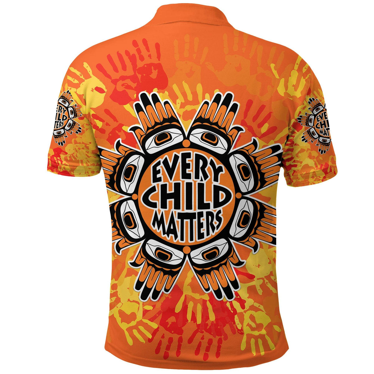 Polynesian Pride Apparel Orange Shirt Day Polo Shirt Every Child Matters New Simple Style - Polynesian Pride