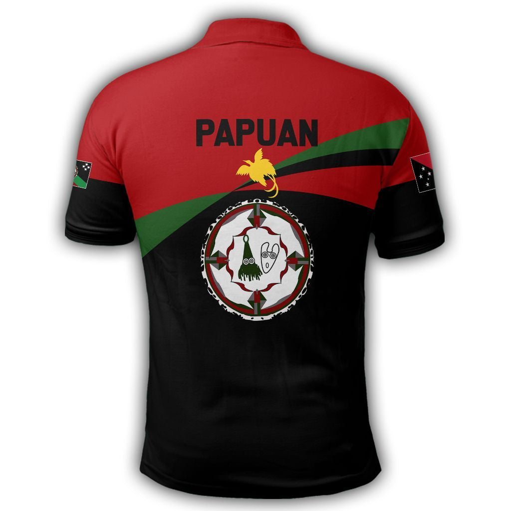 Polynesian Pride Apparel ENBP Polo Shirt PNG Flag Style - Polynesian Pride