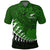 Polynesian Pride Apparel New Zealand Silver Fern Polo Shirt, Maori Manaia Rugby Player Golf Shirt Unisex Green - Polynesian Pride