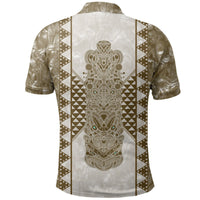 Polynesian Pride Apparel Paua Shell Whakairo Maori Polo Shirt - Polynesian Pride