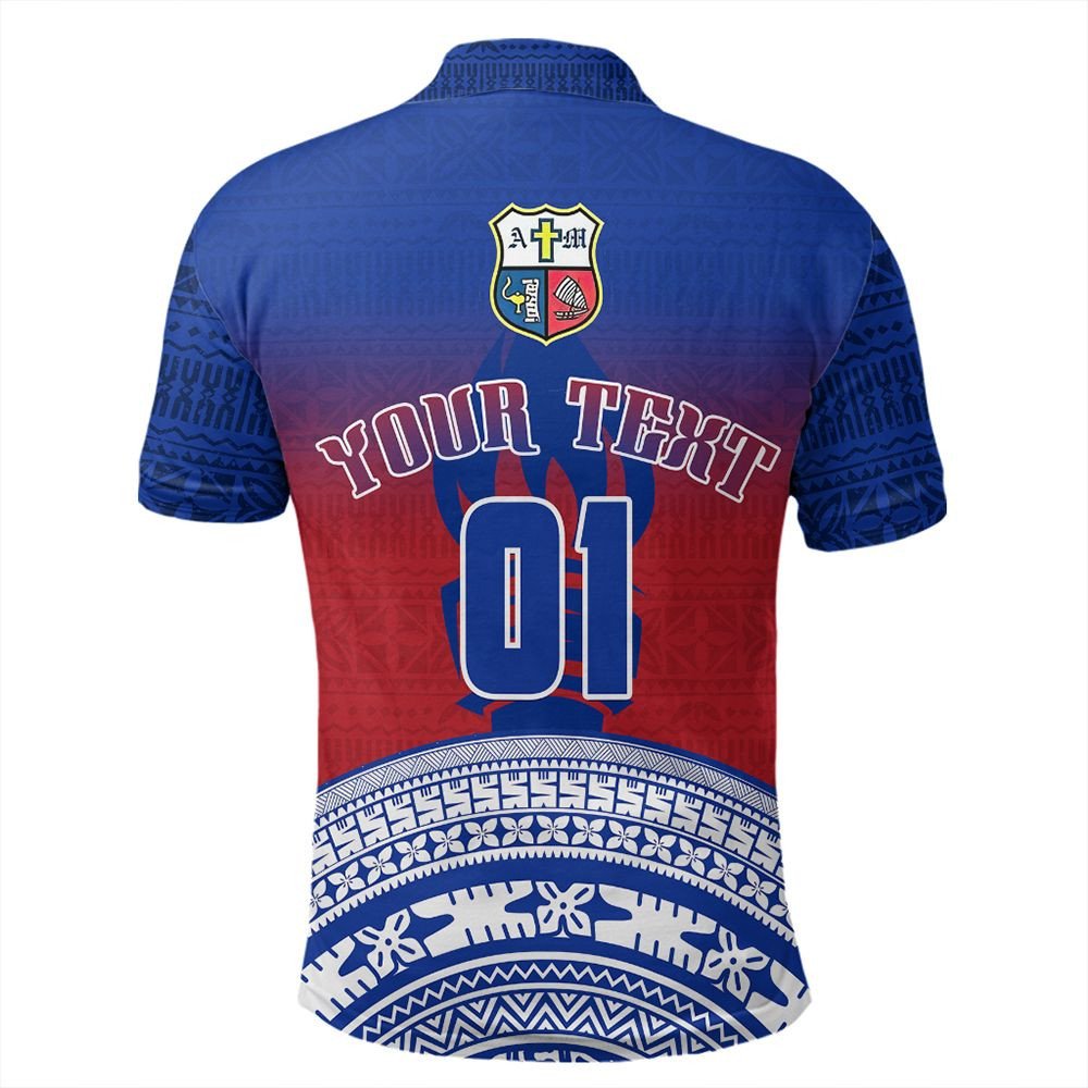 Polynesian Pride Apparel Custom Fijian Polo Shirt Fiji Marist Brothers School Polo Shirt - Polynesian Pride