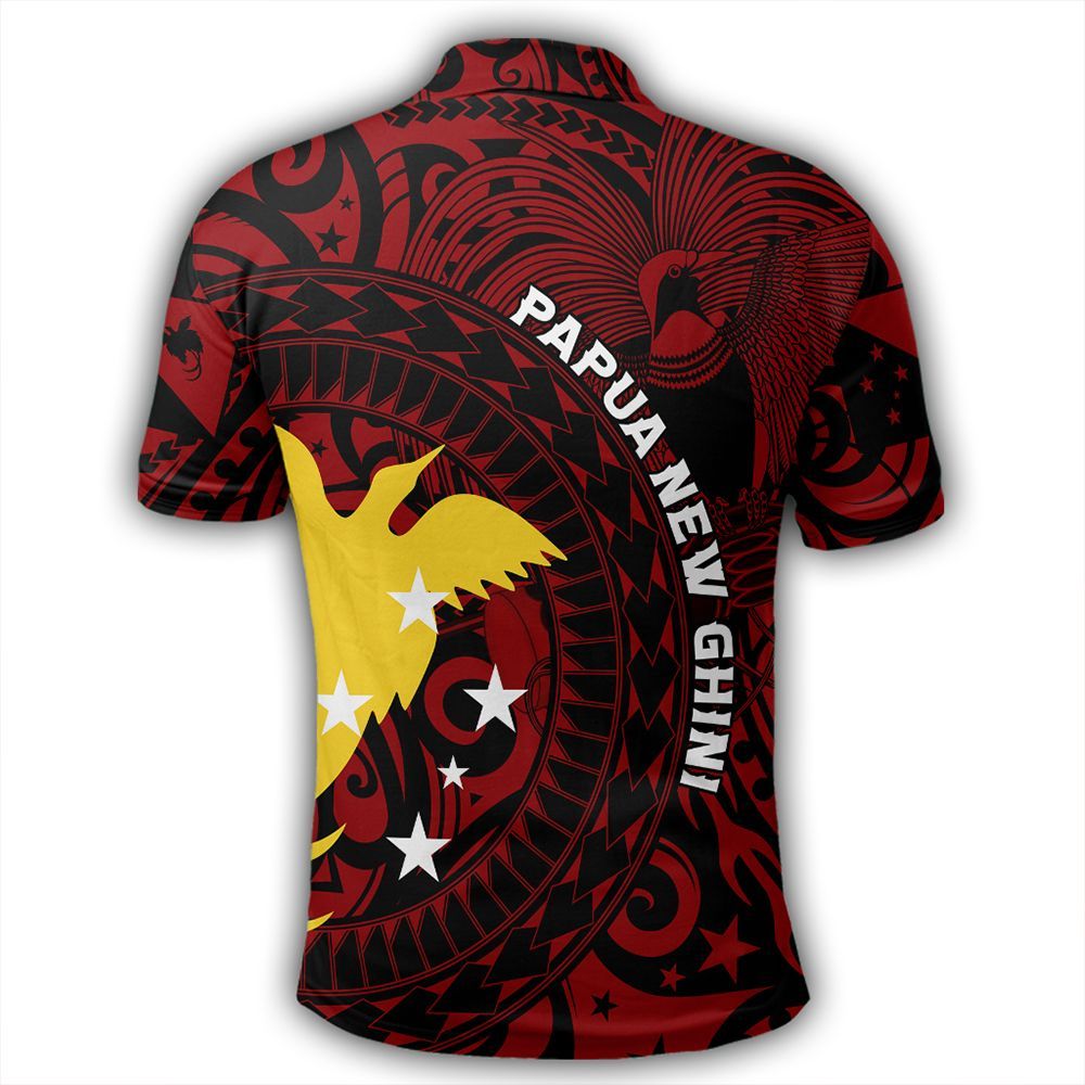 Polynesian Pride Apparel Papua New Guinea Polo Shirt Papua New Ghini Nesian Style Polo Shirt - Polynesian Pride