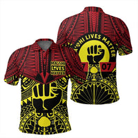 Polynesian Pride Apparel Polo Shirt Maohi Lives Matter Polo Shirt - Polynesian Pride