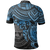 Polynesian Pride Apparel Federated States of Micronesia Polo Shirt Federated States of Micronesia Flag Seal Blue Turtle Hiciscus - Polynesian Pride