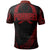 Polynesian Pride Apparel Pohnpei State Polo Shirt Red Polynesian Patterns Sport Style - Polynesian Pride
