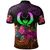 Polynesian Pride Apparel Pohnpei Polo Shirt Summer Hibiscus - Polynesian Pride