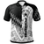 Polynesian Pride Apparel Pohnpei Polo Shirt Symmetry Style Unisex Black - Polynesian Pride