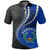 Polynesian Pride Apparel Pohnpei Polo Shirt Pohnpei Flag Kanaloa Tatau Unisex Blue - Polynesian Pride