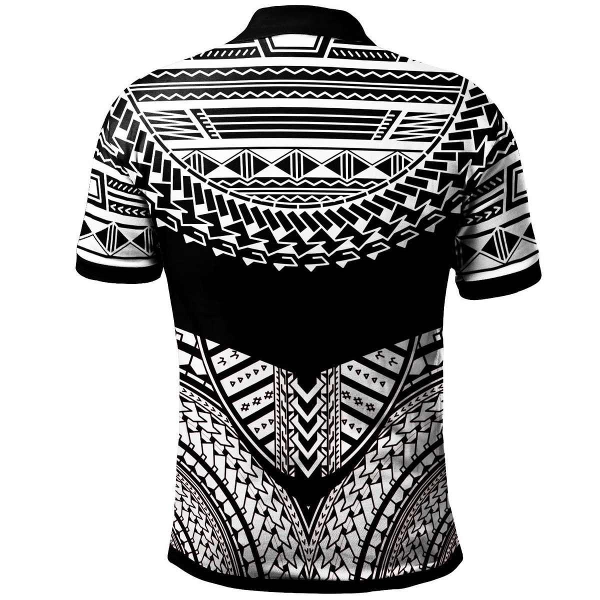 Polynesian Pride Apparel Pohnpei Custom Polo Shirt Tribal Pattern Cool Style White Color - Polynesian Pride