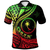 Polynesian Pride Apparel Chuuk Polo Shirt Plumeria Flowers Raggage Version Unisex Black - Polynesian Pride