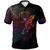 Polynesian Pride Apparel Pohnpei Polo Shirt Butterfly Polynesian Style Unisex Black - Polynesian Pride