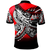 Polynesian Pride Apparel Pohnpei Polo Shirt Tribal Jungle Red Pattern - Polynesian Pride
