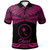 Polynesian Pride Apparel Chuuk Polo Shirt Polynesian Tattoo Pink Version Unisex Pink - Polynesian Pride