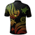 Polynesian Pride Apparel Pohnpei Polo Shirt Polynesian Turtle With Pattern Reggae - Polynesian Pride
