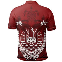 Polynesian Pride Apparel Tahiti Polynesian Coconut Polo Shirt - Polynesian Pride