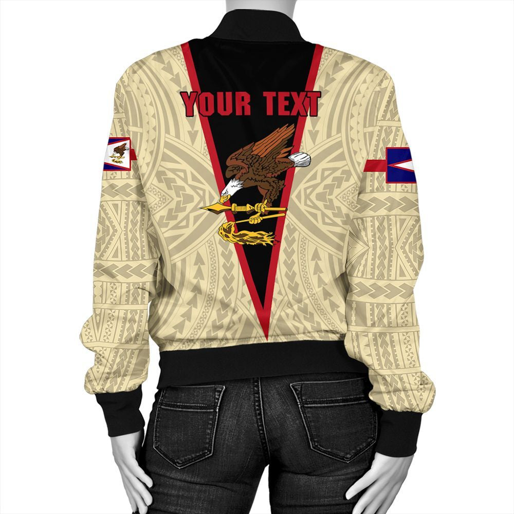 Samoan Jacket - American Samoa Law School Bomber Jacket - Polynesian Pride