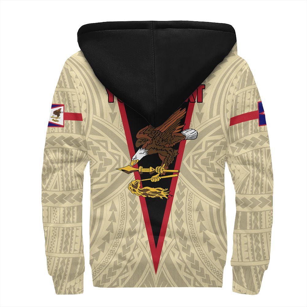 Samoan Hoodie - American Samoa Law School Sherpa Hoodie - Polynesian Pride