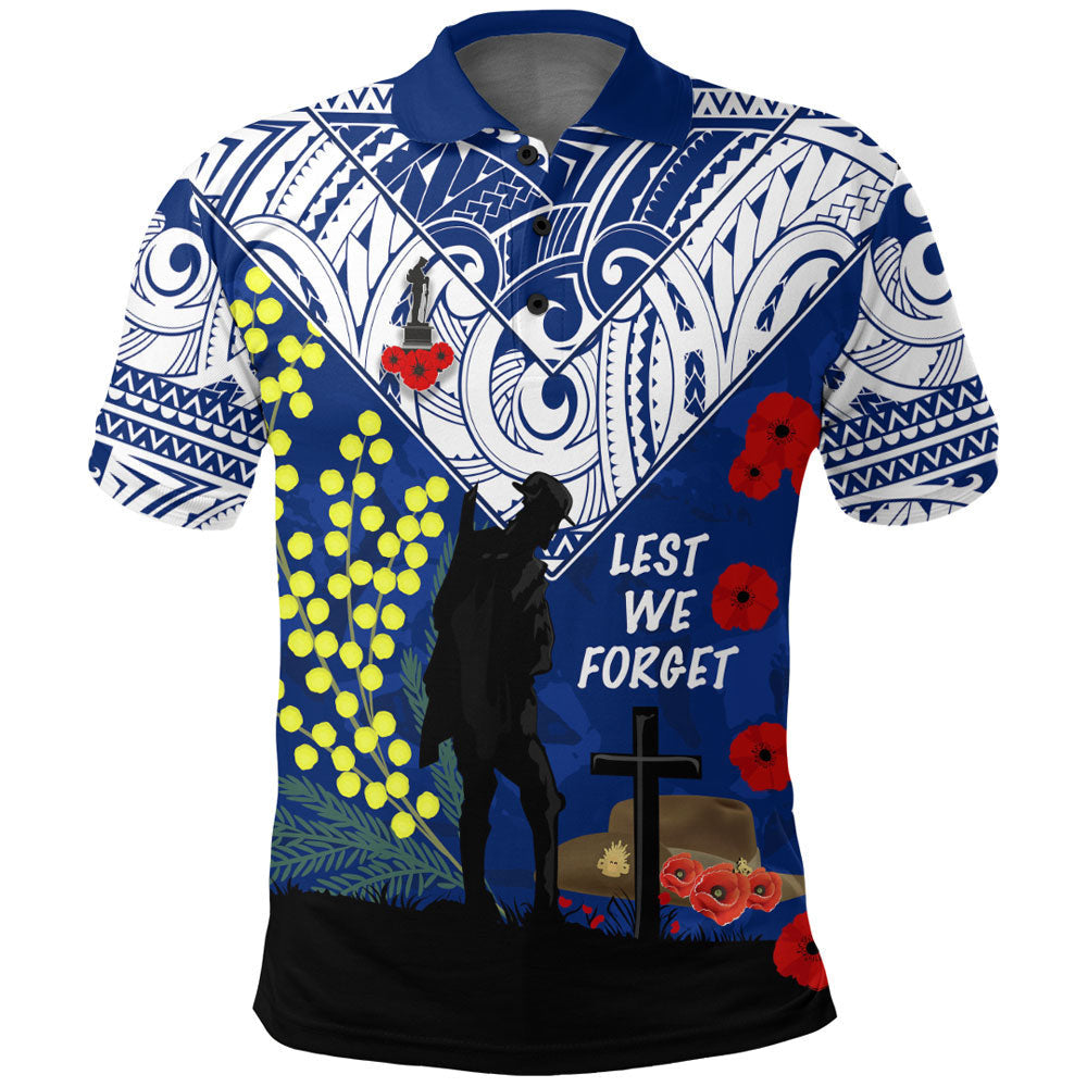 Polynesian Pride Clothing New Zealand Soldier Polo Shirt - Polynesian Pride