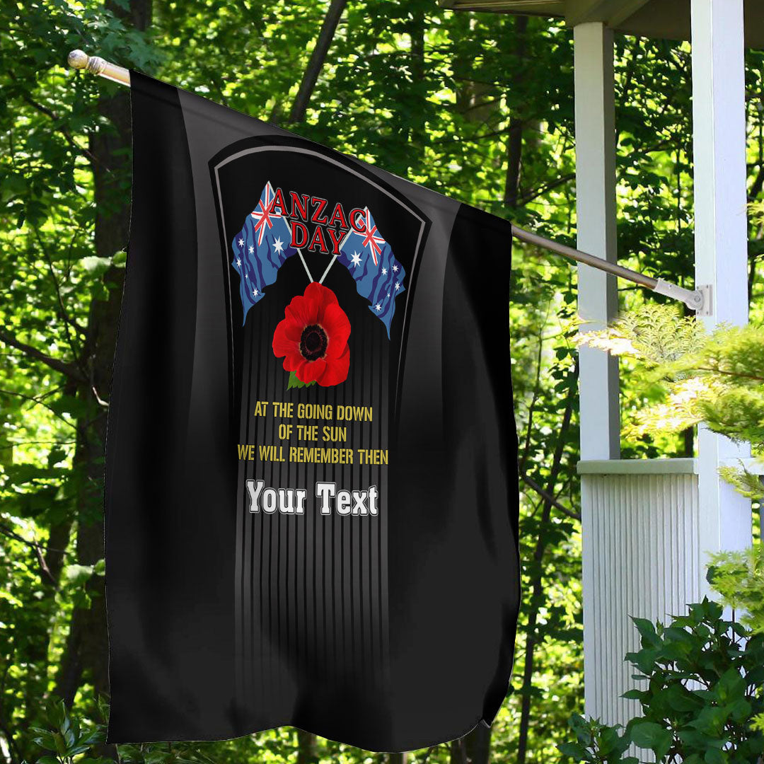 Polynesian Pride Flag - (Custom) Anzac Remembrance Day Lest We Forget Flag - Polynesian Pride