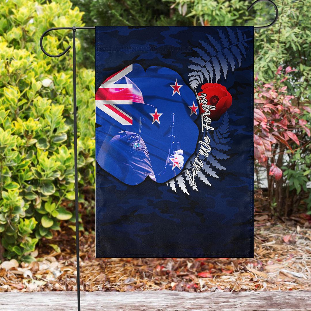Polynesian Pride Flag - (Custom) New Zealand Anzac Day Poppy Flag - Polynesian Pride