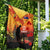 Polynesian Pride Flag - (Custom) Australia Anzac Lest We Forget 2022 - Orange Flag - Polynesian Pride