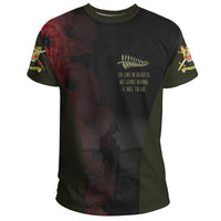 Polynesian Pride Clothing Anzac DayThe Salute To Heroes T shirt - Polynesian Pride