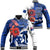 Polynesian Pride Clothing - (Custom) Anzac Day Silhouette Soldier Baseball Jacket Unisex Black - Polynesian Pride