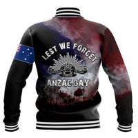 Polynesian Pride Clothing - Anzac Day The Australian Army Baseball Jacket - Polynesian Pride