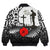 Polynesian Pride Clothing - (Custom) Anzac Day Poppy Remembrance Bomber Jacket - Polynesian Pride