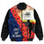 Polynesian Pride Clothing - Anzac Day All Gave Some Bomber Jacket Unisex Black - Polynesian Pride