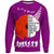 Polynesian Pride Clothing - New Zealand Anzac Red Poopy Purple.Sweatshirt - Polynesian Pride