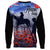 Polynesian Pride Clothing - Anzac Day Lest We Forget Vintage Poppies.Sweatshirt - Polynesian Pride