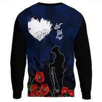 Polynesian Pride Clothing - Anzac Day Camouflage Lest We Forget.Sweatshirt - Polynesian Pride