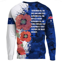 Polynesian Pride Clothing - Anzac Day Silhouette Soldier.Sweatshirt - Polynesian Pride
