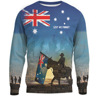 Polynesian Pride Clothing - Anzac Lest We Forget The Light Horse.Sweatshirt - Polynesian Pride