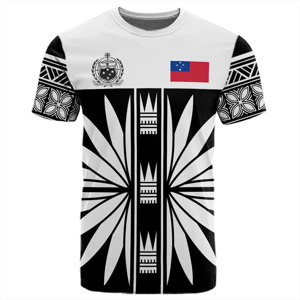 Polynesian Pride T Shirt Samoa Black Saturday T Shirt LT10 Black - Polynesian Pride