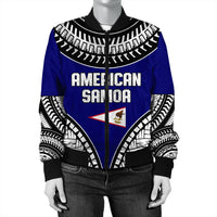 Polynesian Pride Jacket - American Samoa Tattoo Chief Bomber Jacket LT10 - Polynesian Pride