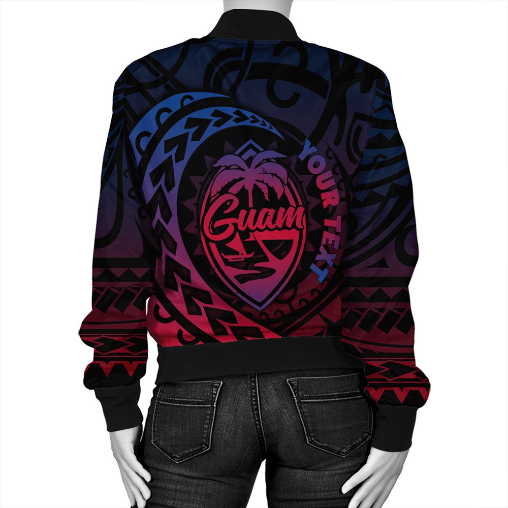 Polynesian Pride Jacket - Guam Rising Style Bomber Jacket LT10 - Polynesian Pride